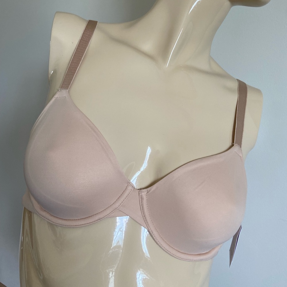 *NEW!* 36A Auden Soft beige unlined tshirt bra W4K51 NWT
